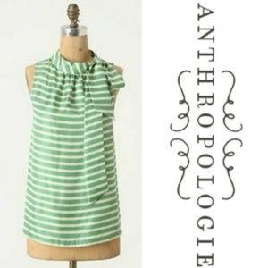 Anthropologie Portrait of a Girl Silk top